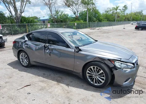 2018 Infiniti Q50 3.0T Luxe из США, поврежденный, VIN JN1EV7AP8JM366149